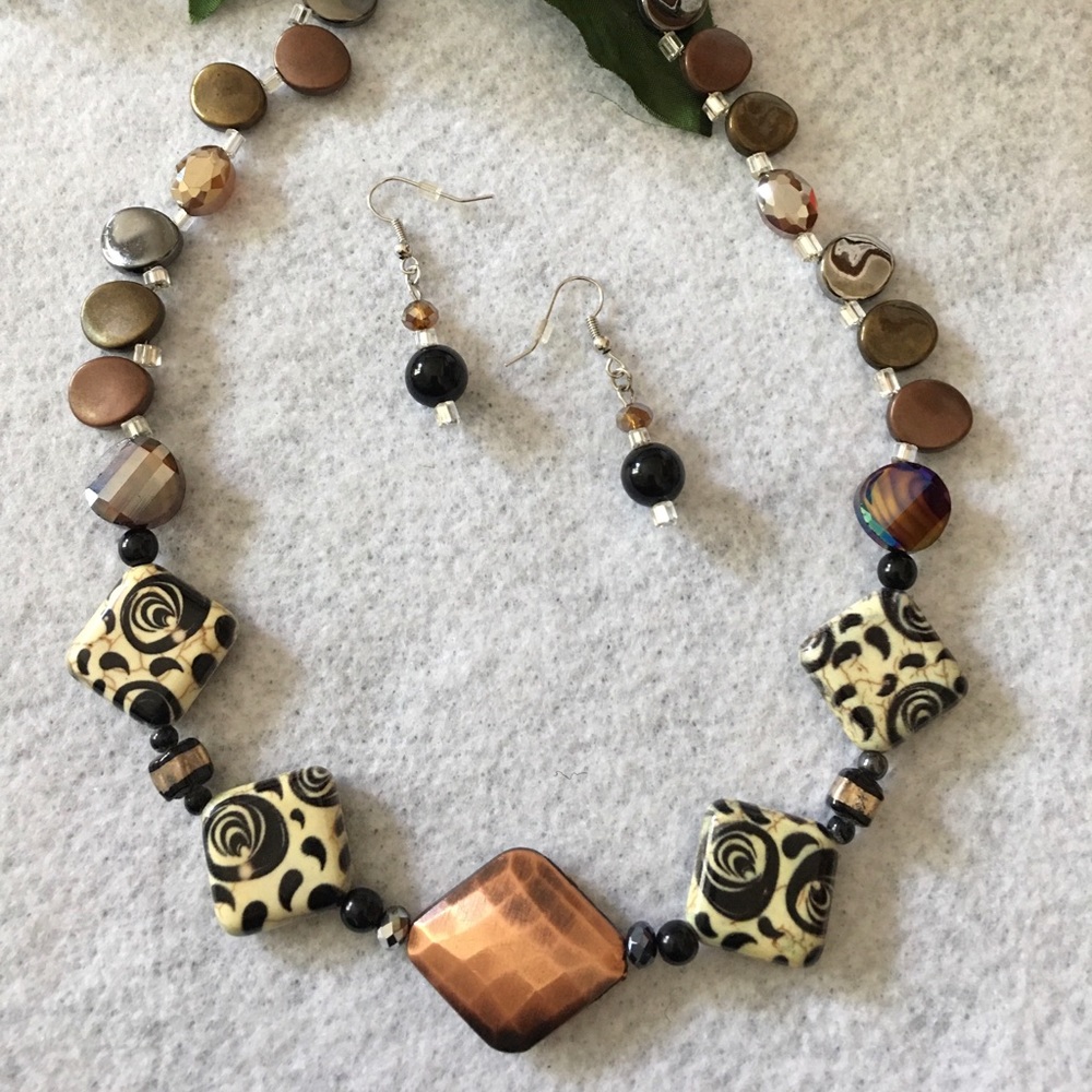 Designed & Handcrafted 1 of a Kind Necklace Set